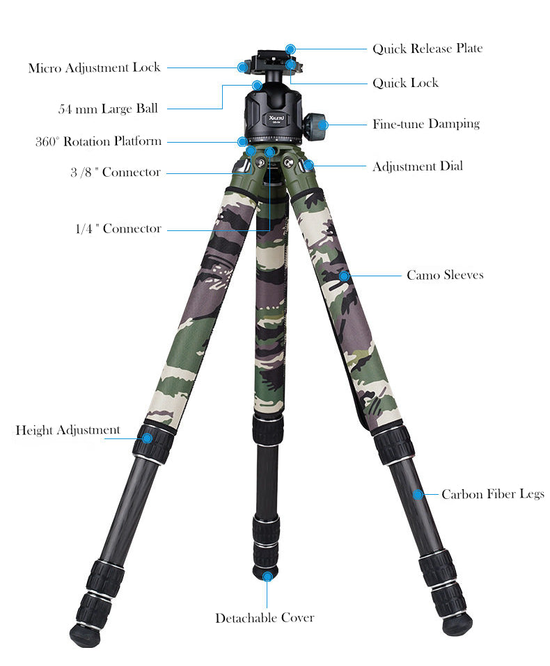 Heavy Duty Thermal Imaging Night Vision Hunting Tripod