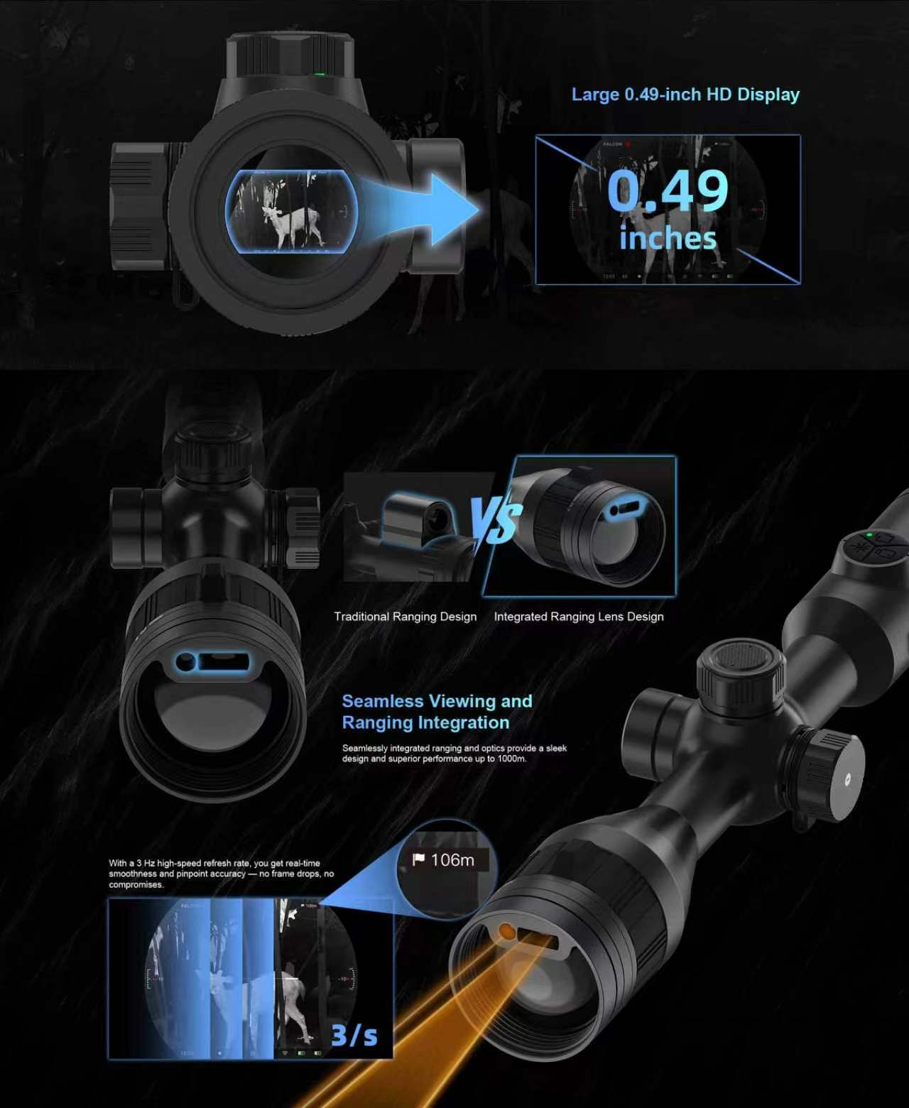 Falcon M5 Thermal Rifle Scope